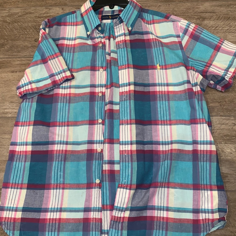 Plaid Ralph Lauren Men’s Button Up